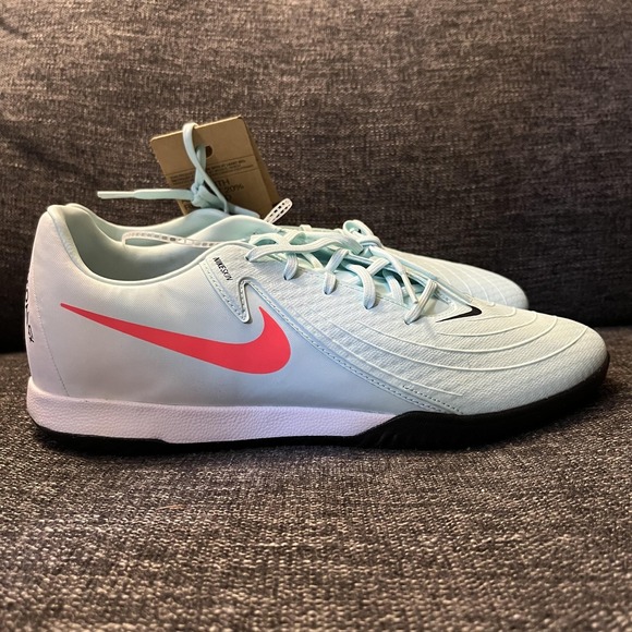 Nike Other - Nike Phantom GX Academy Indoor Soccer Shoes Mens Size 10.5 Blue Pink FJ2581-300